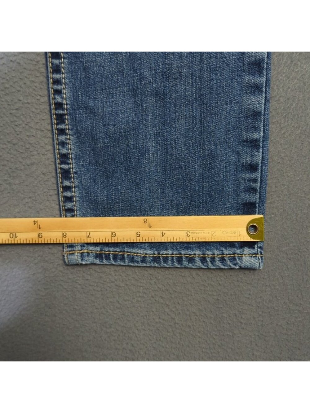 Ariat Jeans Men's 32x34 Blue M4 Low Rise Stretch Longspur Stackable Straight Leg - Picture 8 of 13